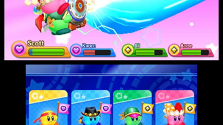 Kirby Fighters Deluxe screenshot 1