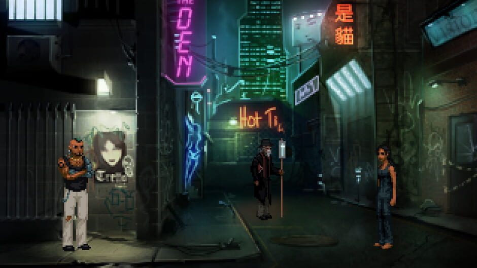 Technobabylon screenshot 1