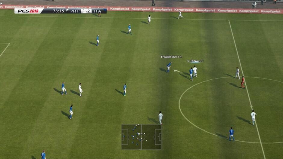 Pro Evolution Soccer 2013 screenshot 6