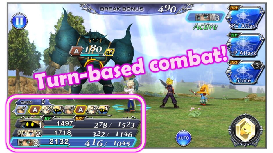Dissidia Final Fantasy Opera Omnia screenshot 1