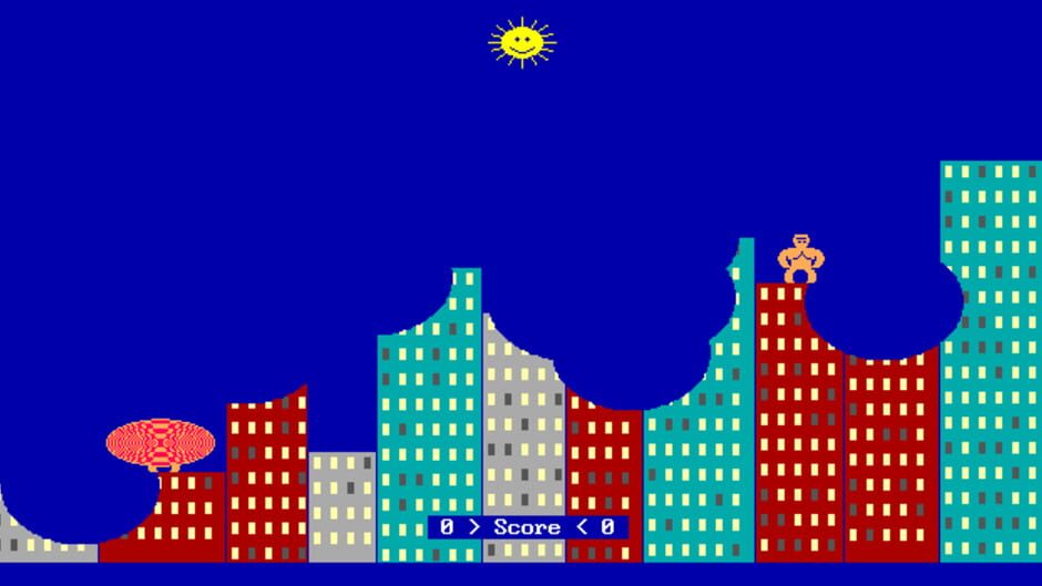 Qbasic Gorillas screenshot 4