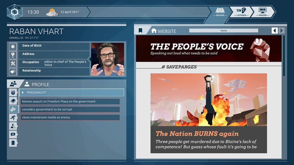 Orwell: Ignorance is Strength screenshot 3
