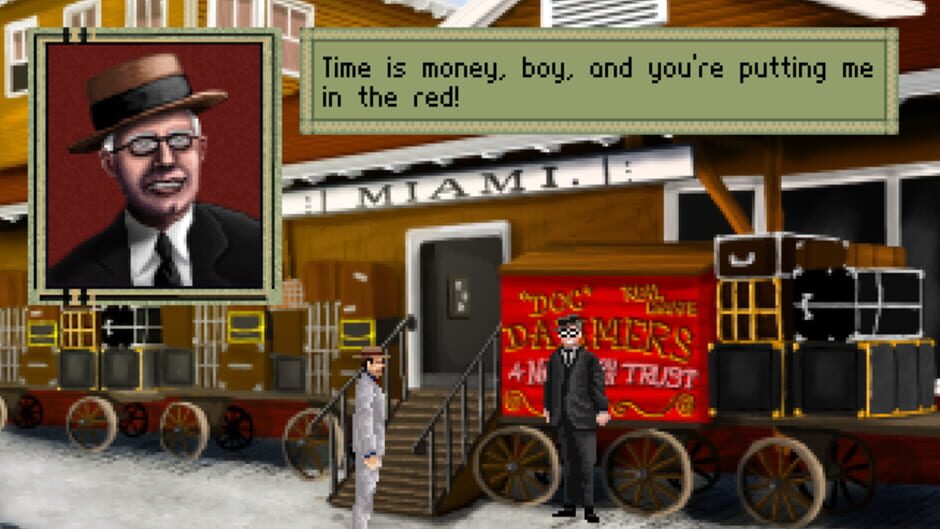 A Golden Wake screenshot 1