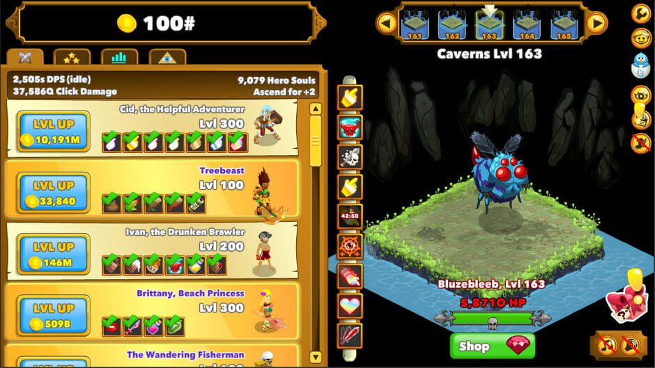 Clicker Heroes screenshot 1