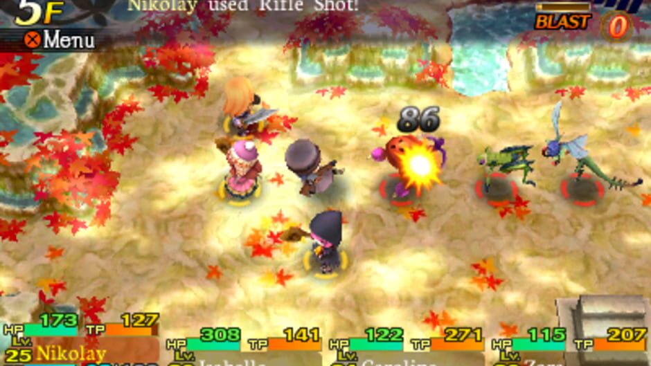 Etrian Mystery Dungeon screenshot 1