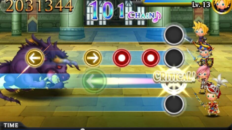 Theatrhythm Final Fantasy screenshot 1