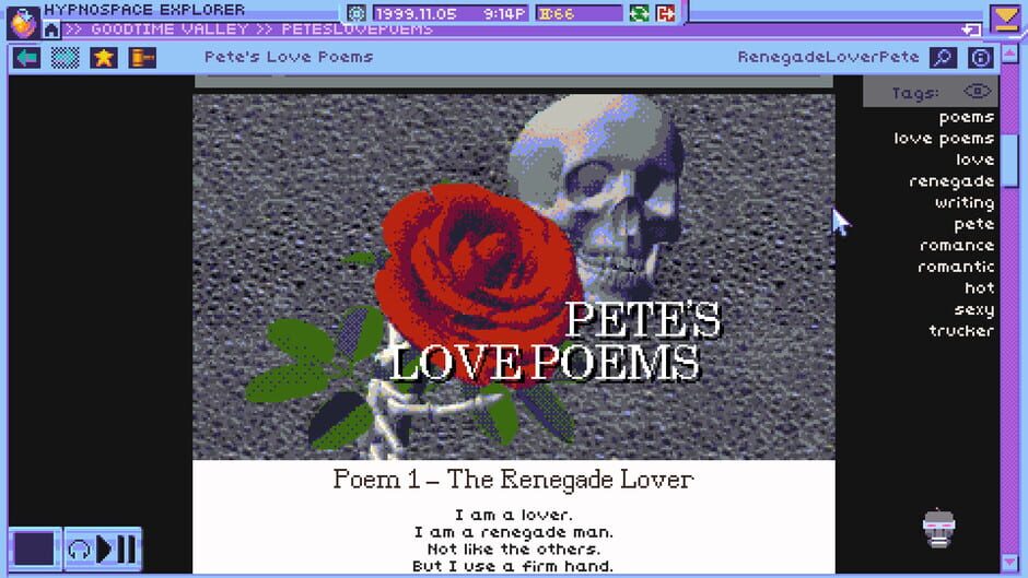 Hypnospace Outlaw screenshot 1