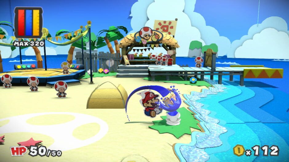 Paper Mario: Color Splash screenshot 1