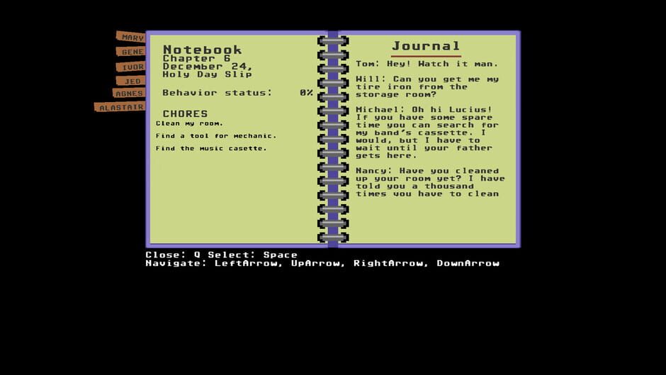 Lucius Demake screenshot 1