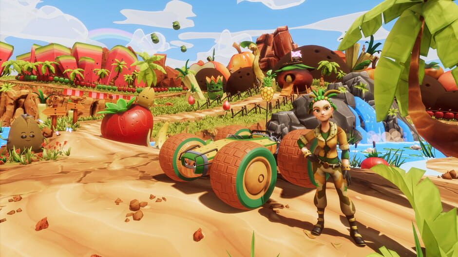 All-Star Fruit Racing screenshot 1
