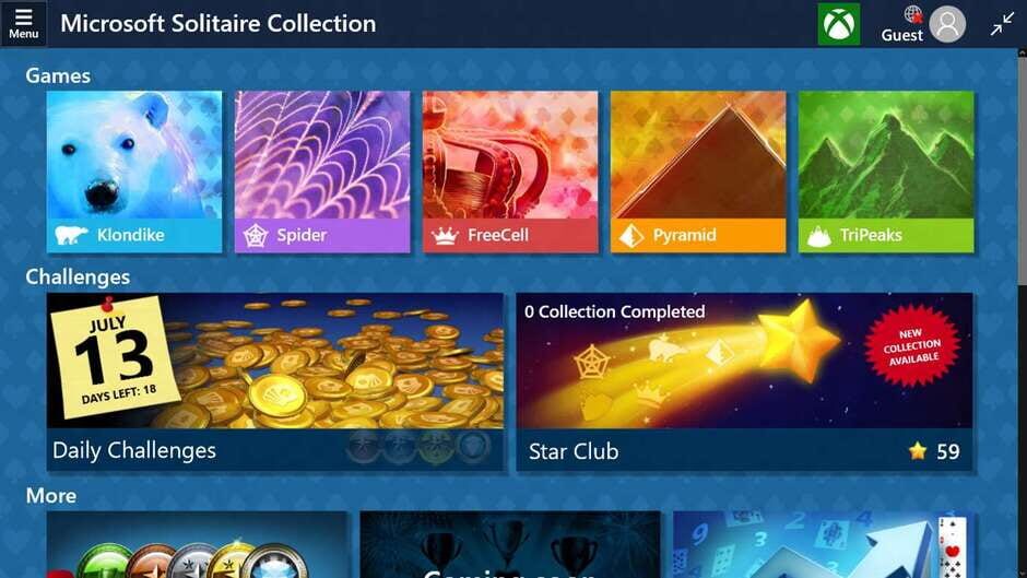 Microsoft Solitaire Collection screenshot 2