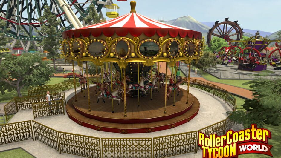 RollerCoaster Tycoon World screenshot 1