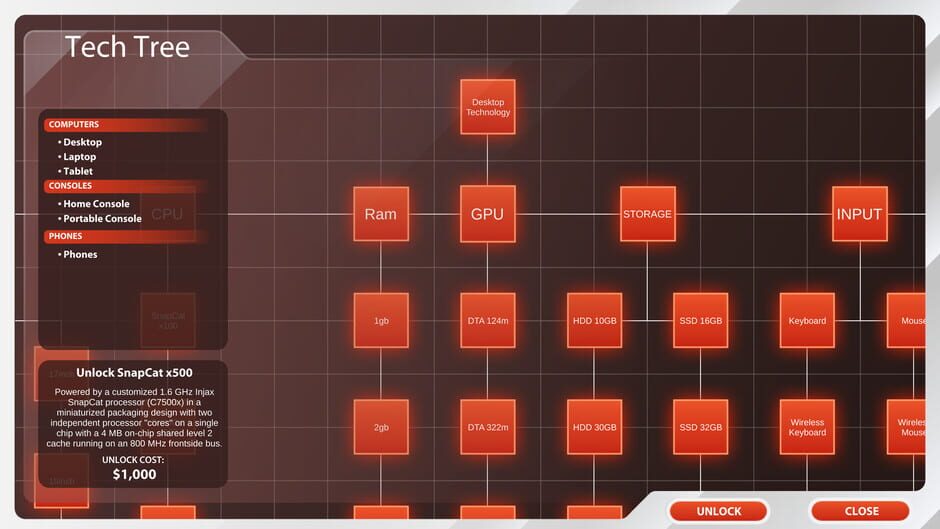 Tech Corp. screenshot 2