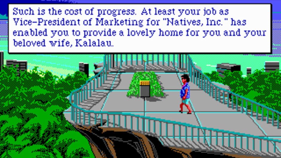 Leisure Suit Larry III: Passionate Patti in Pursuit of the Pulsating Pectorals screenshot 1