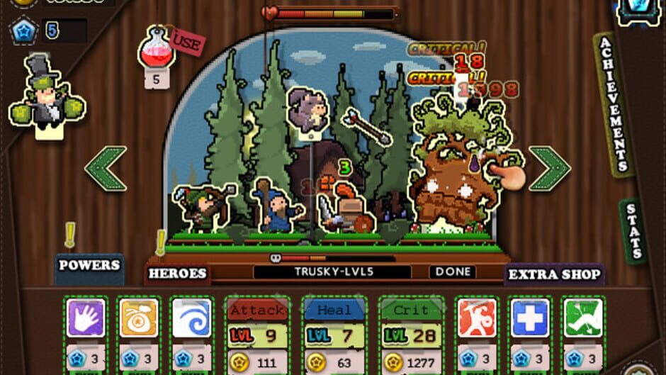 Tap Heroes screenshot 5