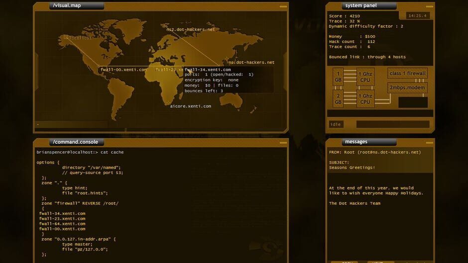 Hacker Evolution screenshot 3