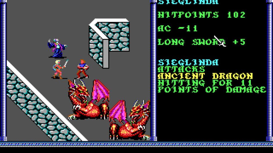 Advanced Dungeons & Dragons: Secret of the Silver Blades screenshot 1
