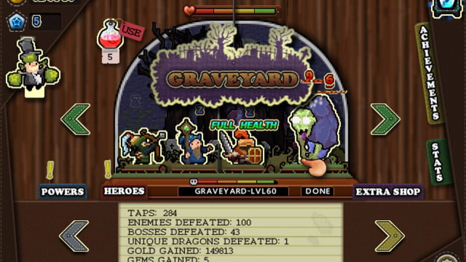 Tap Heroes screenshot 4