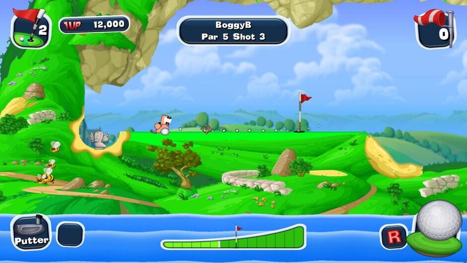 Worms Crazy Golf screenshot 4
