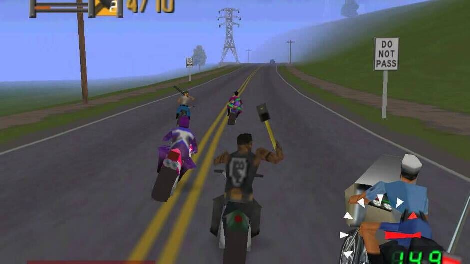 Road Rash 64 screenshot 1