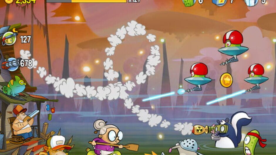 Swamp Attack screenshot 4