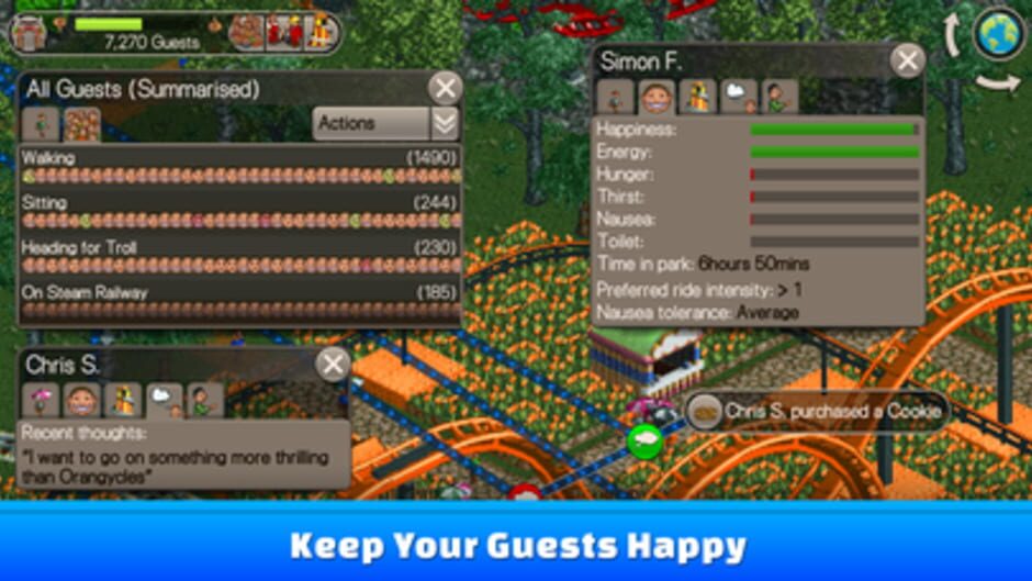 RollerCoaster Tycoon Classic screenshot 7