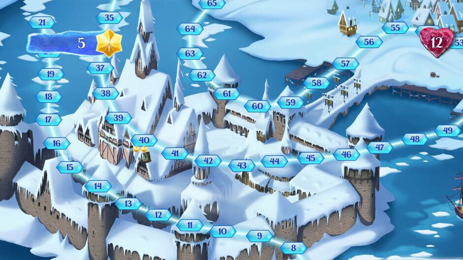 Frozen Free Fall: Snowball Fight screenshot 5