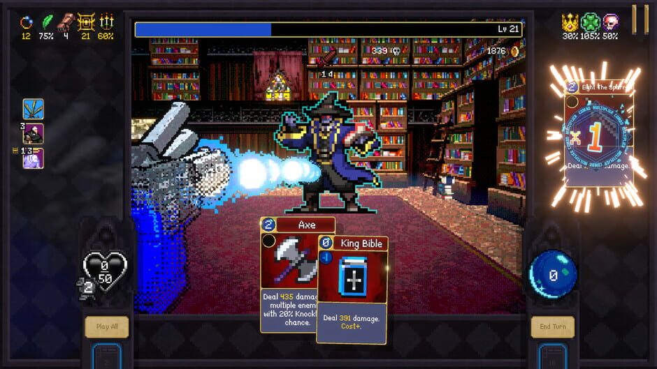 Vampire Crawlers: The Turbo Wildcard from Vampire Survivors screenshot 4