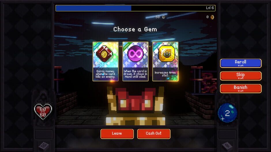 Vampire Crawlers: The Turbo Wildcard from Vampire Survivors screenshot 1
