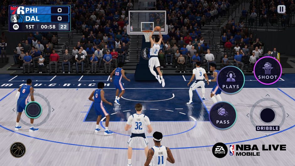 NBA Live Mobile screenshot 1