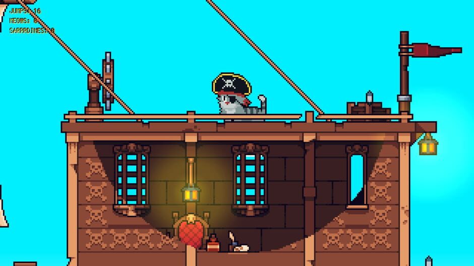 Rooftop Rascal: The Pirate Cat screenshot 2