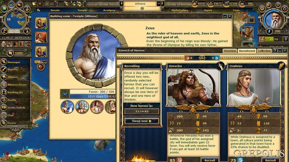 Grepolis screenshot 4