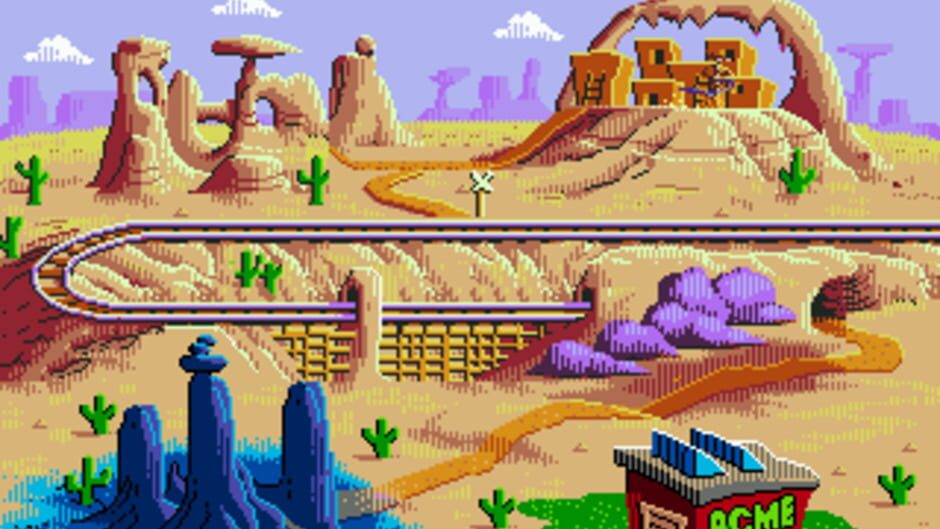 Desert Demolition Starring Road Runner and Wile E. Coyote screenshot 2