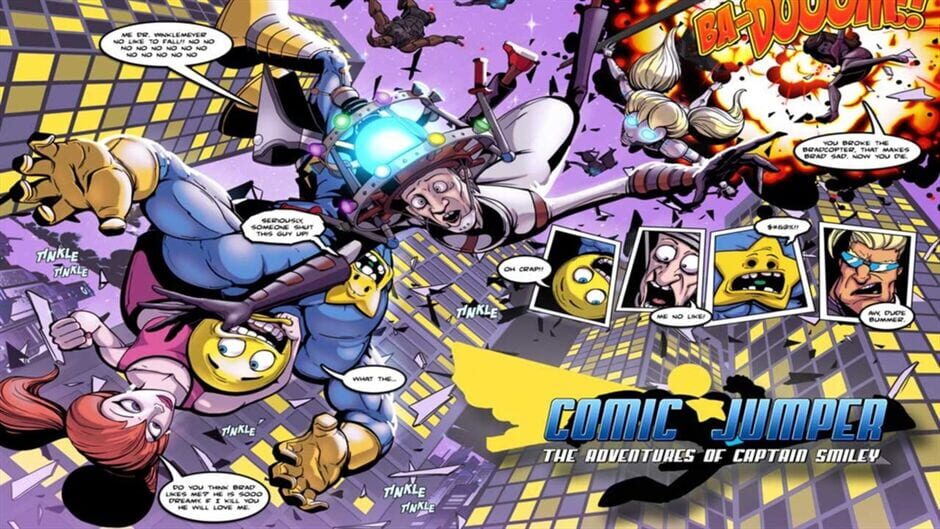Comic Jumper: The Adventures of Captain Smiley screenshot 3