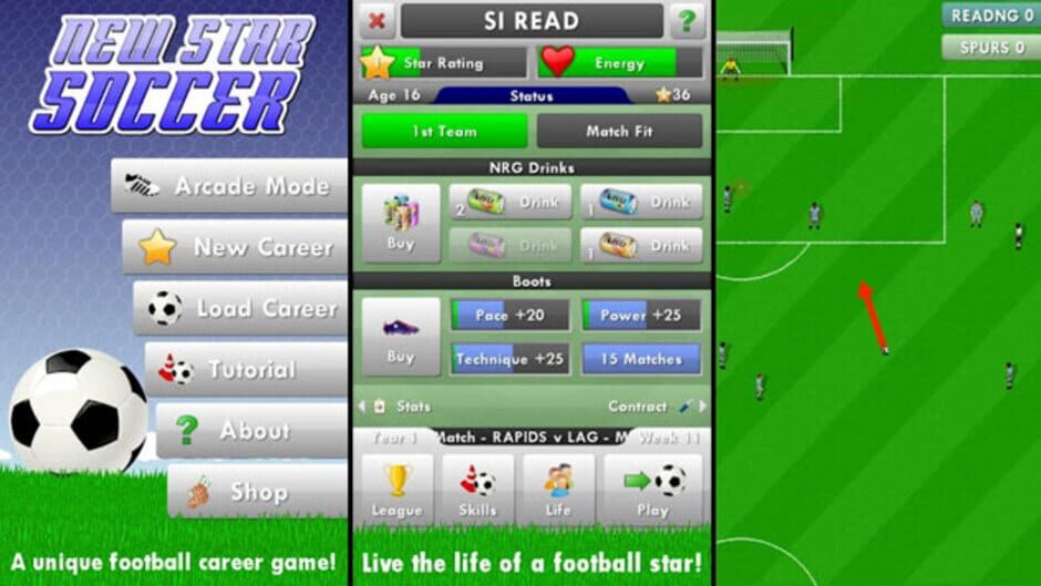 New Star Soccer screenshot 3