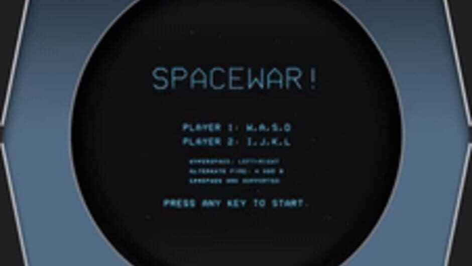 Spacewar! screenshot 1