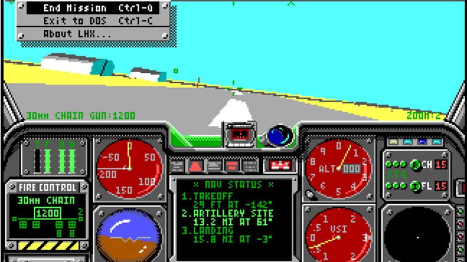 LHX: Attack Chopper screenshot 5