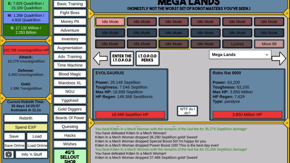 NGU Idle screenshot 1