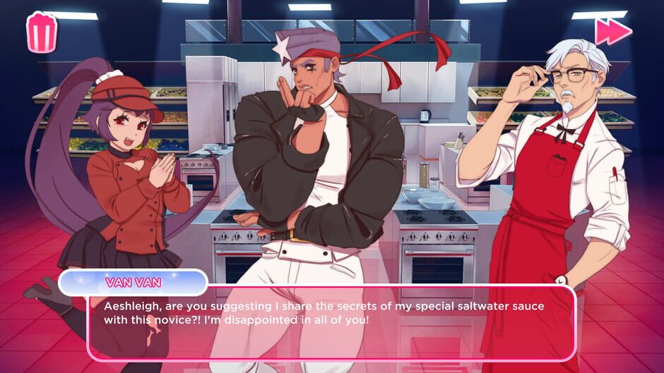I Love You, Colonel Sanders! A Finger Lickin' Good Dating Simulator screenshot 4