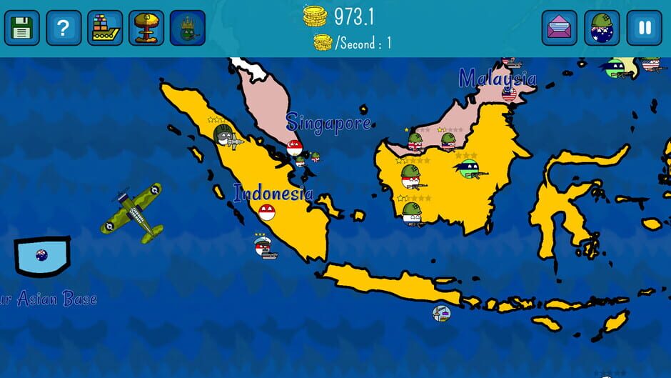 Dictators:No Peace Countryballs screenshot 5