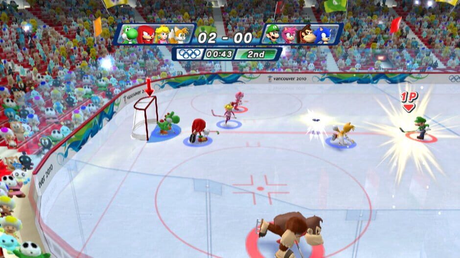 Mario & Sonic at the Olympic Winter Games screenshot 1