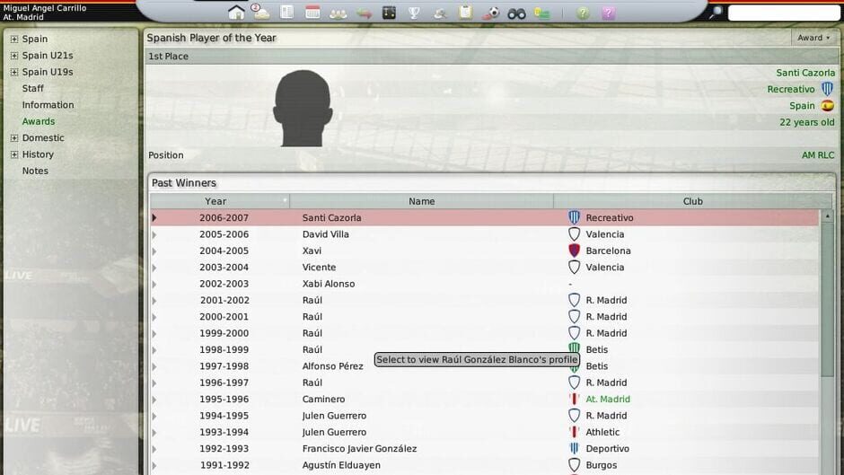 Football Manager 2008 screenshot 2