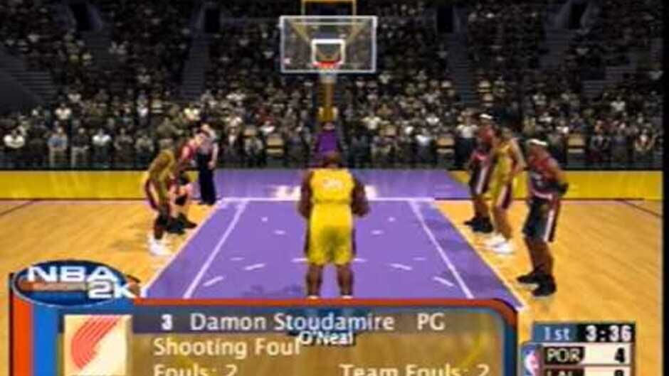 NBA 2K1 screenshot 1