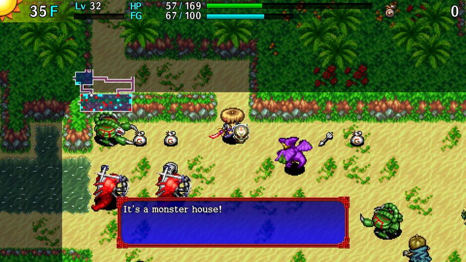 Shiren the Wanderer: The Tower of Fortune and the Dice of Fate screenshot 4