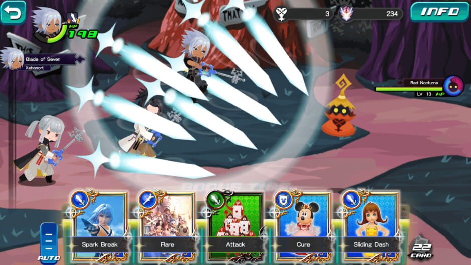 Kingdom Hearts Dark Road screenshot 2