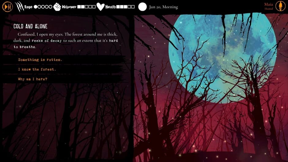 Werewolf: The Apocalypse - Heart of the Forest screenshot 1