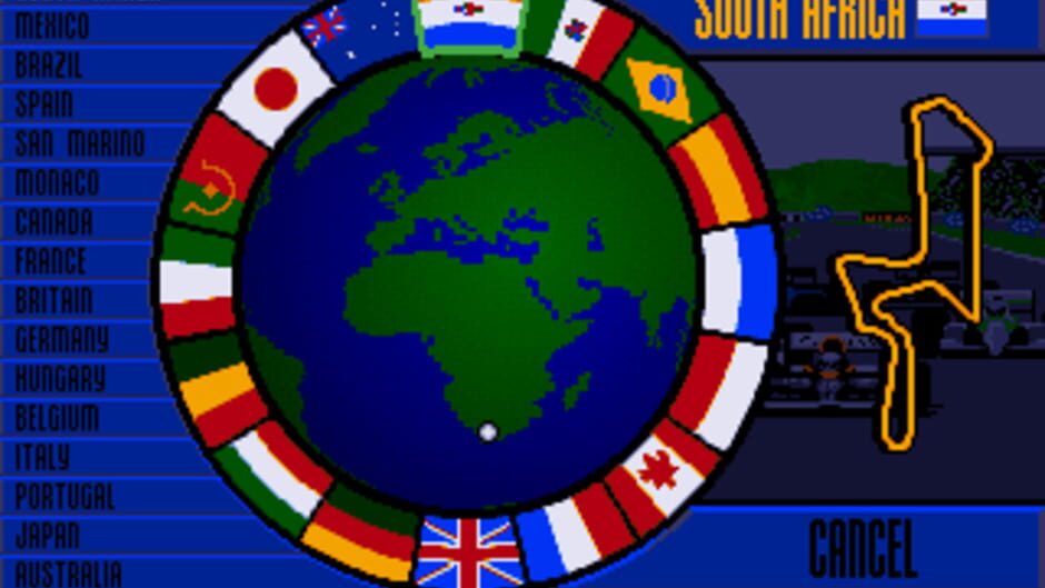 Nigel Mansell's World Championship Racing screenshot 3