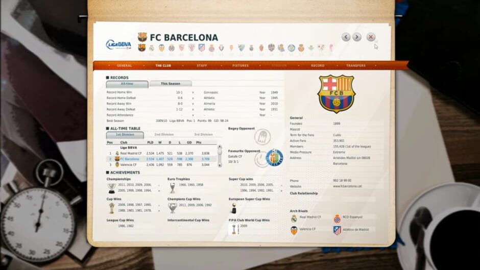 FIFA Manager 12 screenshot 1