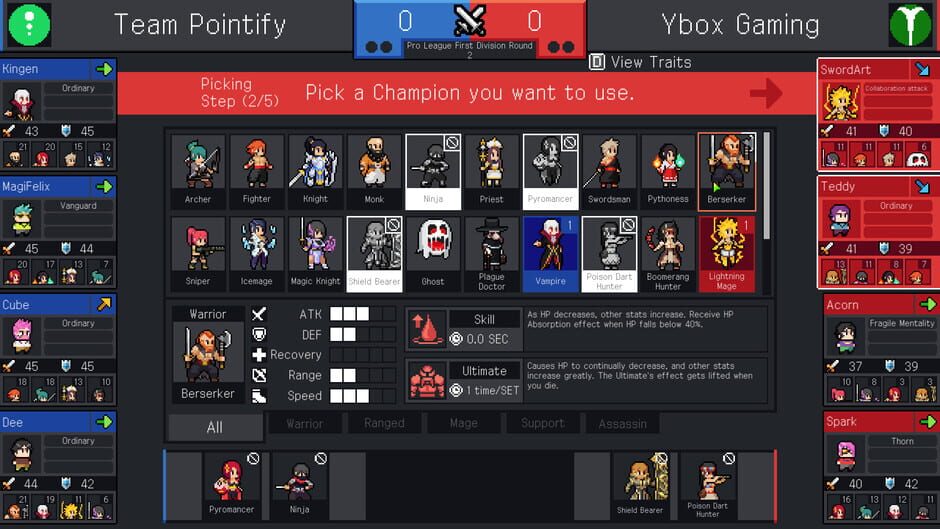 Teamfight Manager screenshot 2