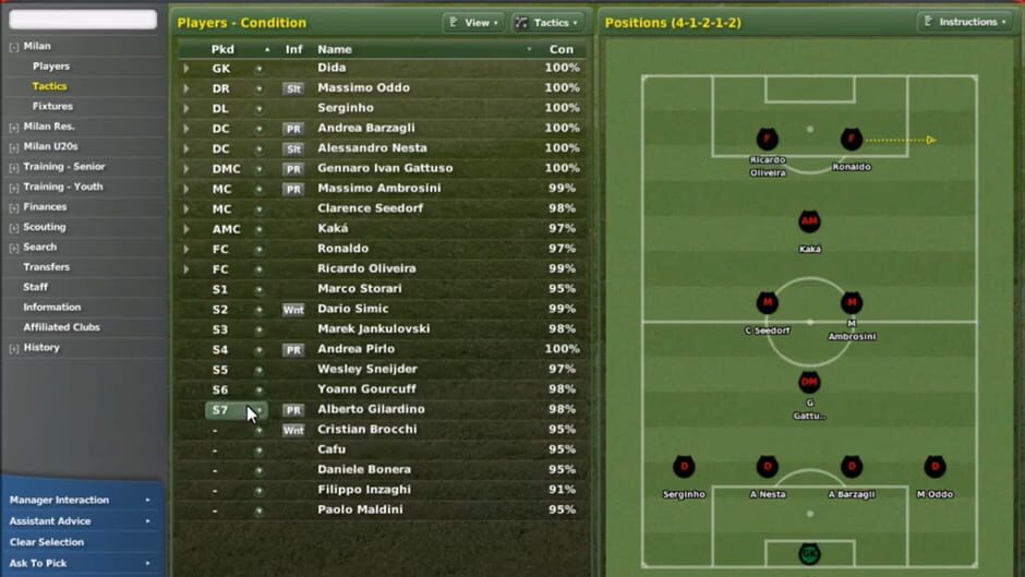 Football Manager 2007 screenshot 2